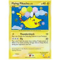 Pokemon TCG Flying Pikachu Platinum Rising Rivals Rare Secret [113/111]