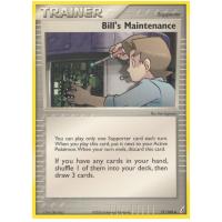 Pokemon TCG Bills Maintenance EX Crystal Guardians [71/100]