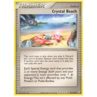 Pokemon TCG Crystal Beach EX Crystal Guardians [75/100]