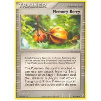 Pokemon TCG Memory Berry EX Crystal Guardians [80/100]