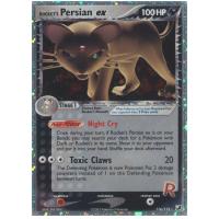 Pokemon TCG Rockets Persian ex EX Unseen Forces Rare Secret [116/115]