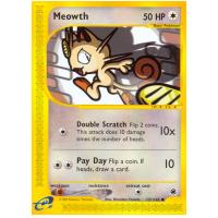 Pokemon TCG Meowth E-Card Expedition Base Set [121/165]