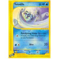 Pokemon TCG Totodile E-Card Expedition Base Set [135/165]