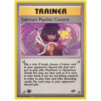 Pokemon TCG Sabrinas Psychic Control Gym Gym Challenge [121/132]