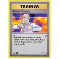 Pokemon TCG Blaines Gamble Gym Gym Heroes [121/132]