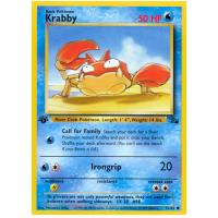 Pokemon TCG Krabby Base Fossil [51/62]