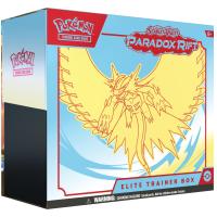 Pokemon Paradox Rift Elite Trainer Box Roaring Moon (Blue & Yellow) Code Card