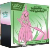 Pokemon Paradox Rift Elite Trainer Box Iron Valiant (Green & Pink) Code Card