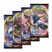 Pokemon TCG Sword and Shield Base Booster Pack Code Card