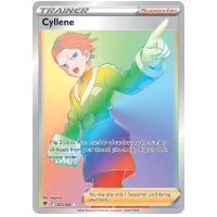 Pokemon TCG Cyllene Sword & Shield Astral Radiance Rare Rainbow [201/189]
