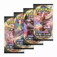 Pokemon TCG Rebel Clash Booster Pack Code Card