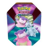 Pokemon TCG Galarian Slowbro V V Forces Tin Code Card