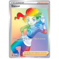 Pokemon TCG Dancer Sword & Shield Fusion Strike Rare Rainbow [274/264]