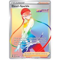 Pokemon TCG Elesas Sparkle Sword & Shield Fusion Strike Rare Rainbow [275/264]