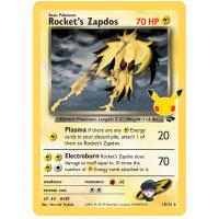Pokemon TCG Rockets Zapdos Sword & Shield Celebrations: Classic Collection Classic Collection [15/25]