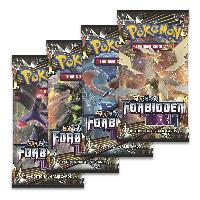 Pokemon TCG Forbidden Light Booster Pack Code Card