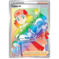 Pokemon TCG Copycat Sword & Shield Evolving Skies Rare Rainbow [222/203]