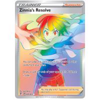 Pokemon TCG Zinnias Resolve Sword & Shield Evolving Skies Rare Rainbow [225/203]