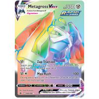 Pokemon TCG Metagross VMAX Sword & Shield Chilling Reign Rare Rainbow [208/198]
