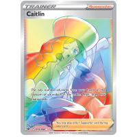 Pokemon TCG Caitlin Sword & Shield Chilling Reign Rare Rainbow [213/198]