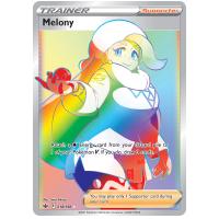 Pokemon TCG Melony Sword & Shield Chilling Reign Rare Rainbow [218/198]