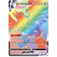Pokemon TCG Corviknight VMAX Sword & Shield Battle Styles Rare Rainbow [171/163]