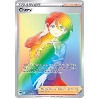 Pokemon TCG Cheryl Sword & Shield Battle Styles Rare Rainbow [173/163]