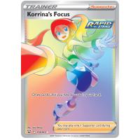 Pokemon TCG Korrinas Focus Sword & Shield Battle Styles Rare Rainbow [174/163]