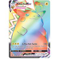 Pokemon TCG Pikachu VMAX Sword & Shield Vivid Voltage Rare Rainbow [188/185]