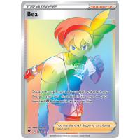 Pokemon TCG Bea Sword & Shield Vivid Voltage Rare Rainbow [193/185]