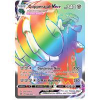 Pokemon TCG Copperajah VMAX Sword & Shield Rebel Clash Rare Rainbow [199/192]