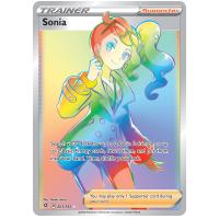 Pokemon TCG Sonia Sword & Shield Rebel Clash Rare Rainbow [203/192]