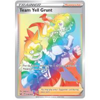 Pokemon TCG Team Yell Grunt Sword & Shield Sword & Shield Rare Rainbow [210/202]