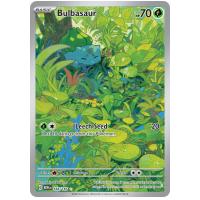 Pokemon TCG Bulbasaur Scarlet & Violet 151 Illustration Rare [166/165]