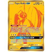 Pokemon TCG Tapu Koko-GX Sun & Moon Shiny Vault Rare Secret [SV93/94]