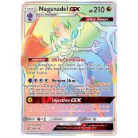 Pokemon TCG Naganadel-GX Sun & Moon Unified Minds Rare Rainbow [249/236]