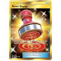 Pokemon TCG Reset Stamp Sun & Moon Unified Minds Rare Secret [253/236]