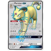 Pokemon TCG Persian-GX Sun & Moon Unbroken Bonds Rare Ultra [207/214]