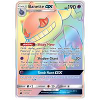 Pokemon TCG Banette-GX Sun & Moon Celestial Storm Rare Rainbow [174/168]