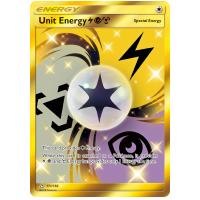Pokemon TCG Unit Energy LightningPsychicMetal Sun & Moon Ultra Prism Rare Secret [171/156]