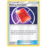 Pokemon TCG Peeking Red Card Sun & Moon Crimson Invasion [97/111]