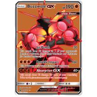 Pokemon TCG Buzzwole-GX Sun & Moon Crimson Invasion Rare Ultra [104/111]
