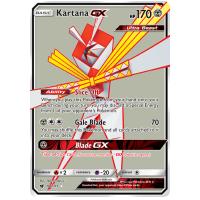 Pokemon TCG Kartana-GX Sun & Moon Crimson Invasion Rare Ultra [106/111]