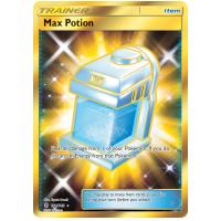 Pokemon TCG Max Potion Sun & Moon Guardians Rising Rare Secret [164/145]