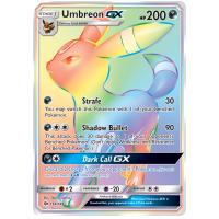 Pokemon TCG Umbreon-GX Sun & Moon Sun & Moon Rare Rainbow [154/149]