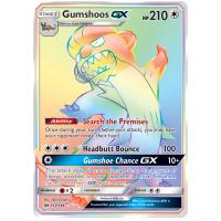 Pokemon TCG Gumshoos-GX Sun & Moon Sun & Moon Rare Rainbow [157/149]