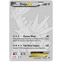 Pokemon TCG Dialga-EX XY Phantom Forces Rare Secret [122/119]