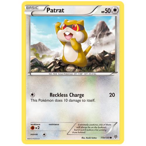 Buy Pokemon TCG Patrat Black & White Plasma Storm [110/135] | TCGVee UK