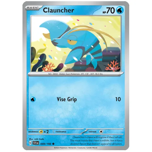 Pokemon TCG Clauncher Scarlet & Violet Scarlet & Violet [49/198]