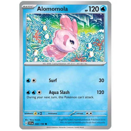 Pokemon TCG Alomomola Scarlet & Violet Scarlet & Violet [48/198]